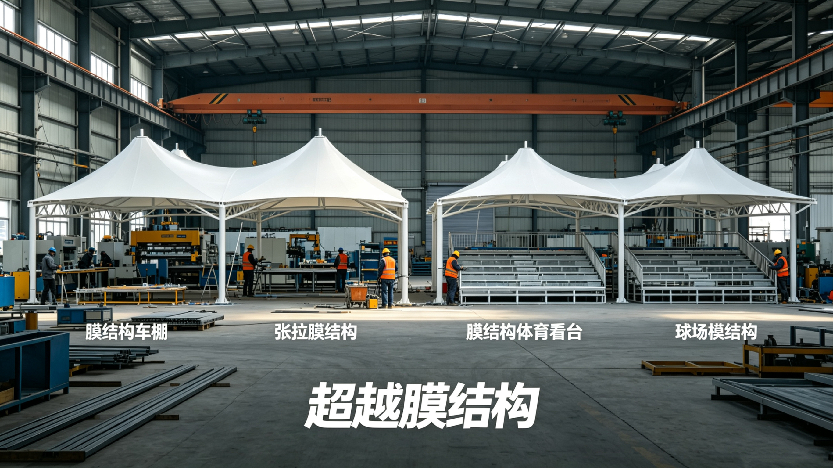 遂宁市膜结构工程张拉膜景观 - 厂家